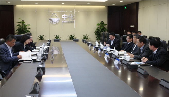 阳世昊副总裁会见天津市东疆保税区管委会主任沈蕾